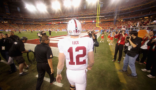 Quarterback Andrew Luck gilt als Top-Pick beim NFL Draft 2012
