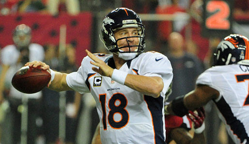 Texans-Schreck Peyton Manning kommt mit den Denver Broncos nach Houston