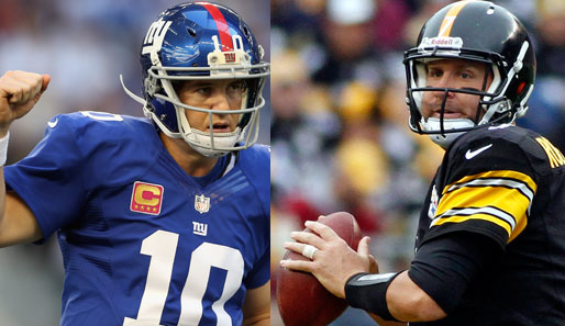 Das Duell der Woche: Eli Manning vs. Ben Roethlisberger