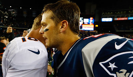Sowohl Bradys Pats als auch Mannings Broncos können den Division-Title klarmachen