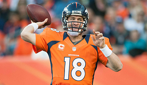 Peyton Manning führte Denver mit drei Touchdowns zum Sieg über die Buccaneers