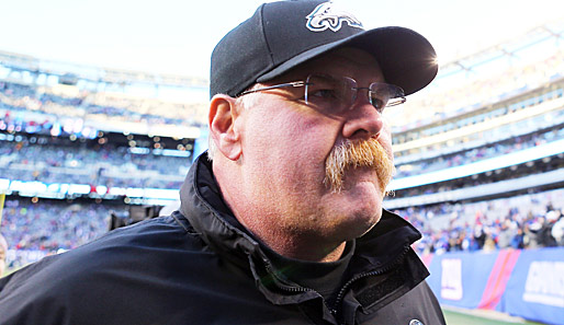 Andy Reid coachte die Philadelphia Eagles seit 1999 - nun ist für das Urgestein aber Schluss
