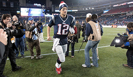 Tom Brady erreichte mit den Patriots das AFC Championship Game