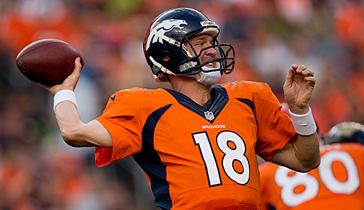 Seine Zeit läuft ab: Ist Peyton Manning mit 37 noch gut genug für den Titel?