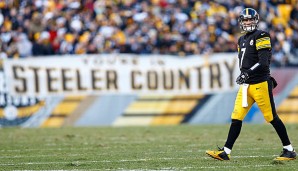Quarterback Ben Roethlisberger befindet sich mit den Steelers in einer Krise