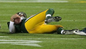 Aaron Rodgers verletzte sich während der Packers-Pleite gegen Chicago