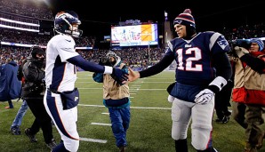 Im 14. Aufeinandertreffen behielt Tom Brady gegenüber Peyton Manning die Überhand
