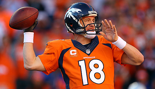 Peyton Manning spielt seit 2012 für die Denver Broncos