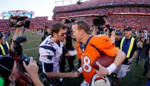 Das letzte Aufeinandertreffen zwischen den Superstars Manning und Brady war im Januar 2014