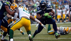 Beast Mode! Marshawn Lynch rannte die Packers im Season-Opener in Grund und Boden