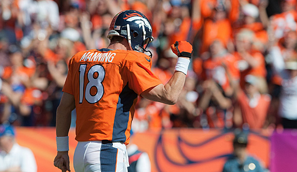 Manning feiert Touchdown-Pass Nummer 500 - es sollten noch drei dazukommen