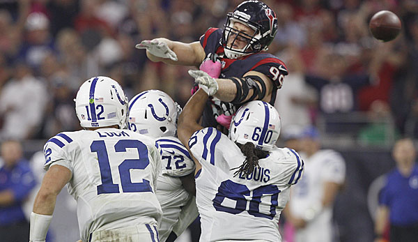 Harter Fight: Die Colts sicherten sich einen wichtigen Sieg bei den Texans.
