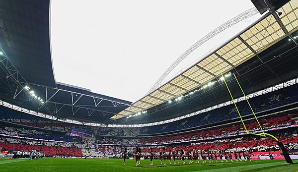 Am Sonntagnachmittag spielten die Atlanta Falcons gegen die Detroit Lions im Wembley Stadium