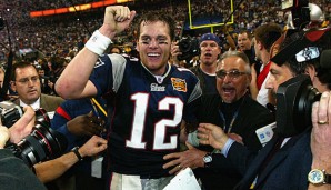 Tom Brady und die Patriots sind ein heißer Kandidat auf den Titel