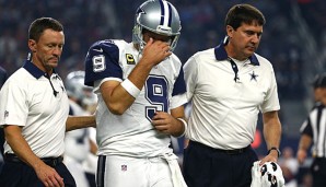 Tony Romo verletzte sich in der Vorwoche erneut - doch die Cowboys geben ihn noch nicht auf