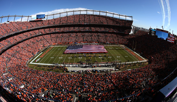 Im Mile High Stadium der Denver Broncos wird die neue Saison eröffnet werden