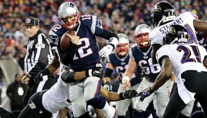 Tom Brady und die Patriots tun sich mit Baltimore seit Jahren schwer