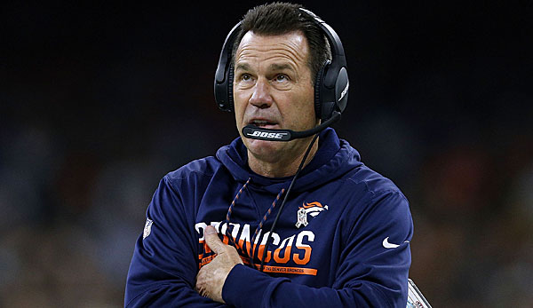 Gary Kubiak steht bei den Denver Broncos offenbar vor dem Rücktritt