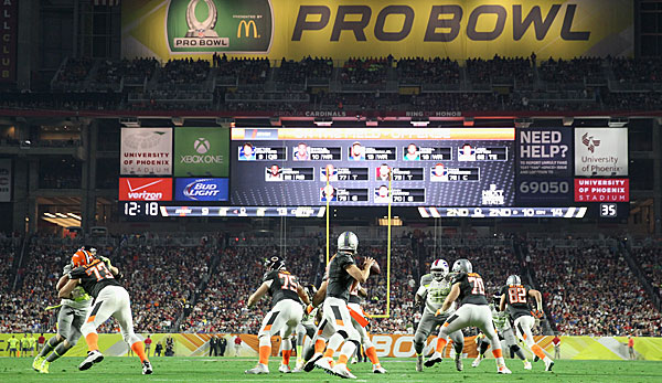 Der Pro Bowl hat im letzten Jahr acht-Millionen Zuschauer vor den Fernseher gerufen