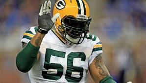 7. Julius Peppers, OLB, seit 2002: Carolina Panthers, Chicago Bears, Green Bay Packers - 159.973.786 Dollar.