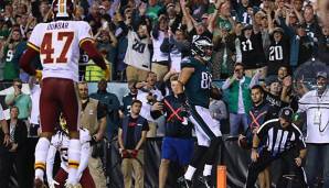Die Philadelphia Eagles haben die Washington Redskins zum Week-7-Abschluss zuhause geschlagen