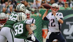 Tom Brady plays for the New England Patriots