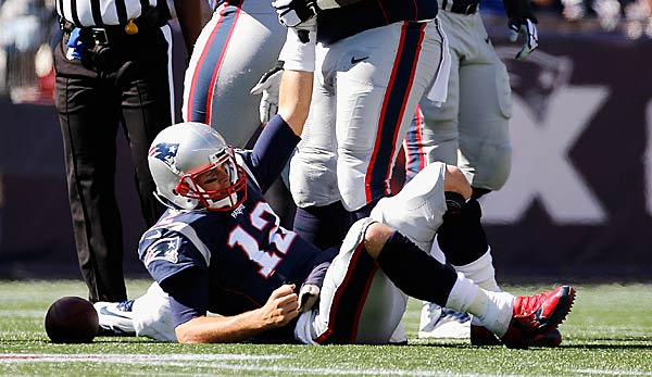 Tom Brady plagt sich mit Schulterproblemen herum