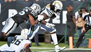9. Los Angeles Chargers: 63 Drives, 33,68 Yards pro Drive