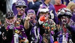 Die Fans der Ravens haben die Playoffs fest im Blick