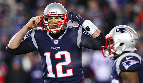 Ist das Herz und die Seele im Spiel der New England Patriots: Quarterback Tom Brady