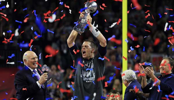 Tom Brady hat den Super Bowl mit den Patriots gewonnen