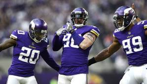 6. Minnesota Vikings: 28 Spieler mit Playoff-Erfahrung, 69 Playoff-Spiele