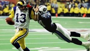 2000 - Super Bowl XXXIV: Kurt Warner (Quarterback) - St. Louis Rams.