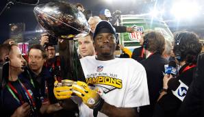 2009 - Super Bowl XLIII: Santonio Holmes (Wide Receiver) - Pittsburgh Steelers.