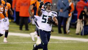 2014 - Super Bowl XLVIII: Malcolm Smith (Linebacker) - Seattle Seahawks.
