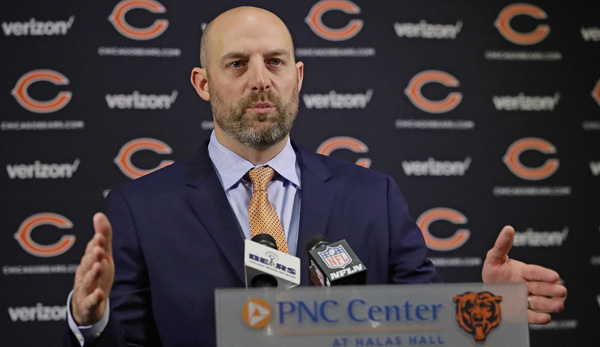Matt Nagy ist neuer Head Coach der Chicago Bears.