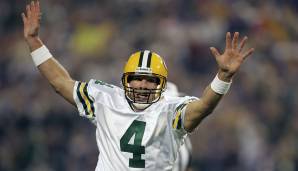 Platz 2: Brett Favre (Green Bay Packers, Minnesota Vikings) - 6.300 Completions.