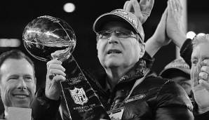 Paul Allen feierte mit den Seattle Seahawks den einzigen Super-Bowl-Sieg in der Franchise-Geschichte.