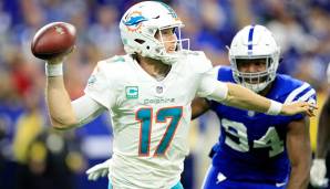 Ryan Tannehill, Dolphins (vs. Bills): Gutes Comeback gegen die Colts - jetzt wartet eine der unangenehmeren Defenses der NFL. Die Bills sind gut in Coverage und sollten Tannehill gehörig unter Druck setzen können.