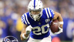 Platz 7: Jordan Wilkins (Indianapolis Colts, Pick 169): 71 Intended Touches, 392 Yards, Touchdown.