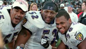 2000: Oakland Raiders (2) - Baltimore Ravens (4) 3:16 - In seiner ersten Amtszeit bei den Raiders brachte Jon Gruden Oakland mehrmals an den Rande des Super Bowls. 2000 aber scheiterte er an der starken Ravens-Defense um den jungen Ray Lewis.