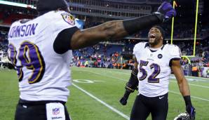 2012: New England Patriots (2) - Baltimore Ravens (4) 13:28 - Im Rematch im Folgejahr dominierte die Ravens-Defense als eine der besten Units aller Zeiten. New England blieb in der gesamten zweiten Halbzeit ohne Punkt.