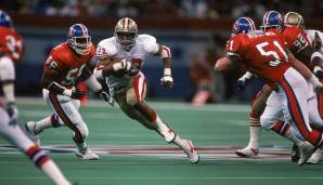 6. Super Bowl XXIV (Januar 1990): San Francisco 49ers vs. Denver Broncos 55:10 (65 Punkte insgesamt).