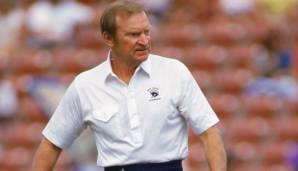 Dan Coryell - Coach: St. Louis Cardinals 1973-1977, San Diego Chargers 1978-1986.
