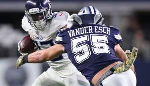 Leighton Vander Esch (Inside Linebacker, Dallas Cowboys) - nachnominiert für Luke Kuechly.