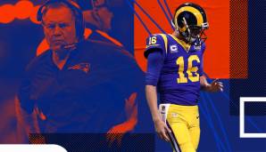 Bill Belichick zeigte Jared Goff und der Rams-Offense im Super Bowl die Grenzen auf.