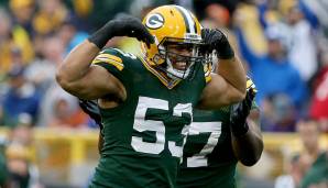 Nick Perry, Defensive End. Alter: 28. NFL-Saisons absolviert: 7. Letztes Team: Green Bay Packers.