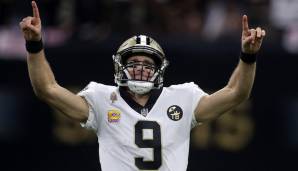 New Orleans Saints: Drew Brees (2. Runde, 32 Overall, Draft 2001 - San Diego Chargers).
