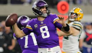 Minnesota Vikings: Kirk Cousins (4. Runde, 102 Overall, Draft 2012 - Washington Redskins).