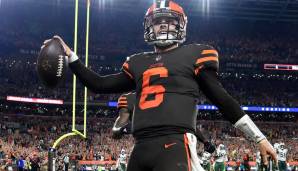Cleveland Browns: Baker Mayfield (1. Runde, 1 Overall, Draft 2018).
